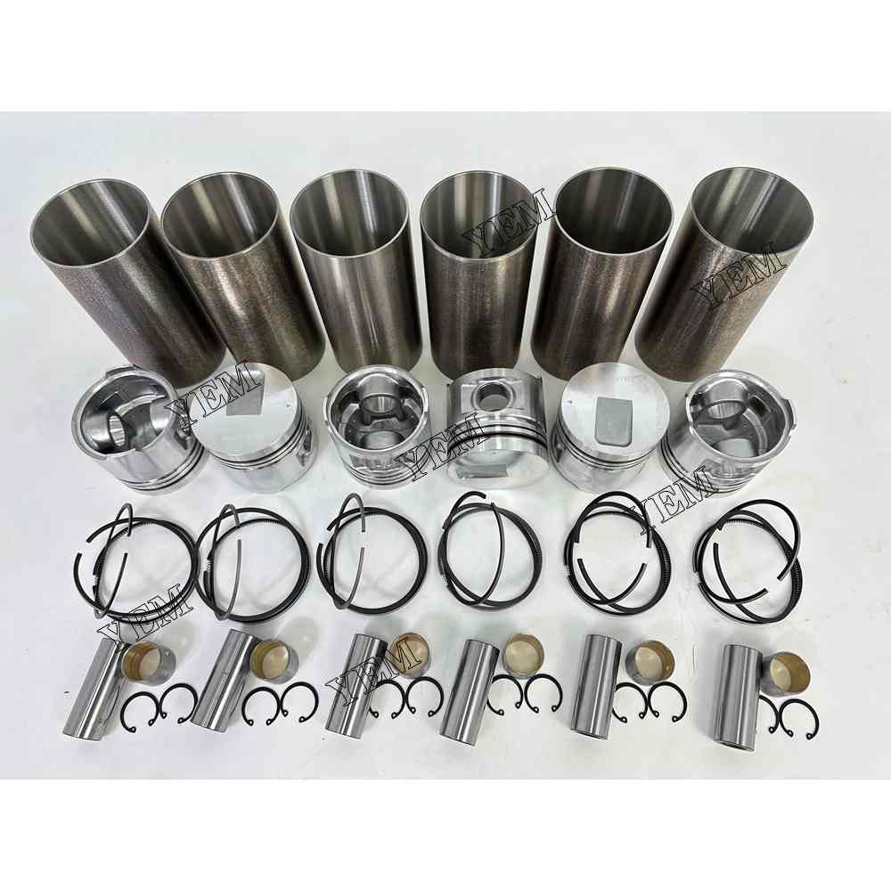 YEM Parts high quality S6S Cylinder Liner Kit For Mitsubishi S6S Truck Engine For Mitsubishi