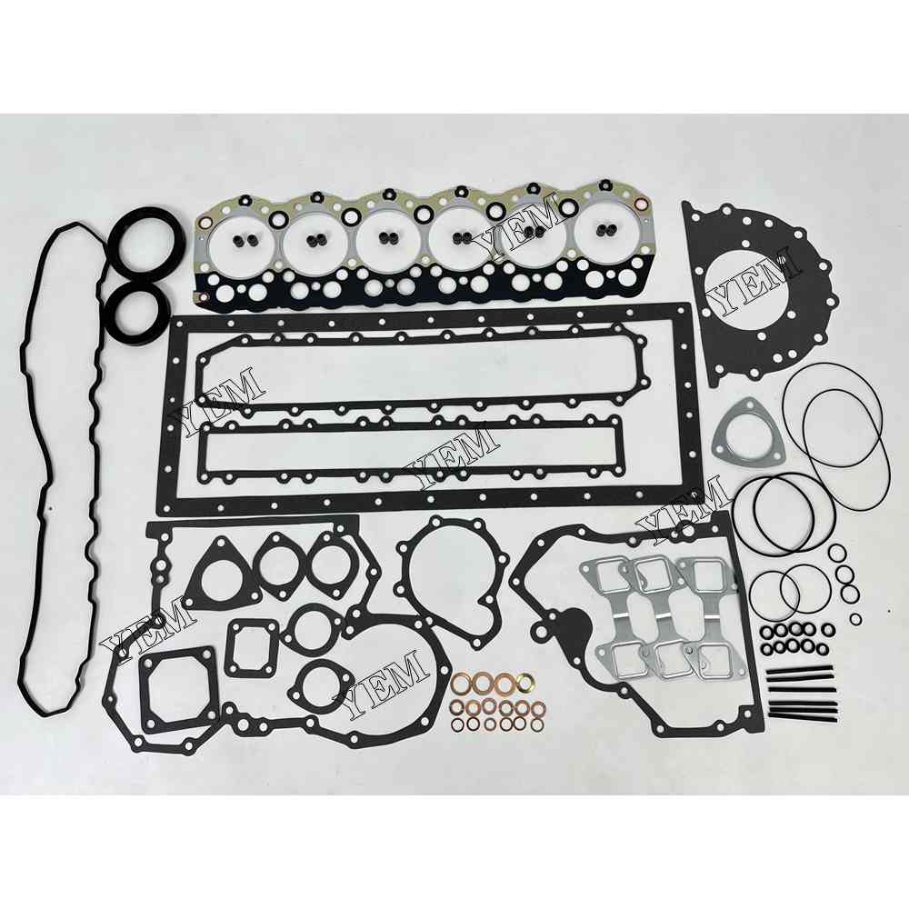 YEM Parts high quality S6S Full Gasket Kit For Mitsubishi S6S Truck Engine diesel forklift