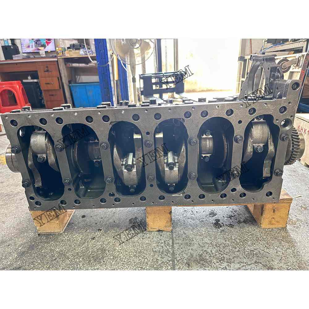 YEM Parts high quality 6HK1 Cylinder Block Assembly For Isuzu 6HK1 Truck Excavator Engine For Isuzu