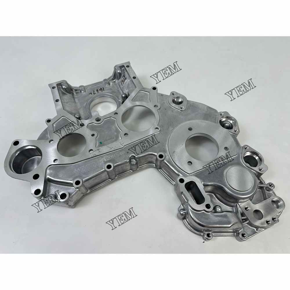 YEM Parts 3716C581 Timing Cover for Perkins 1104D-44T Engine Fit Excavator Diesel Engine For Perkins