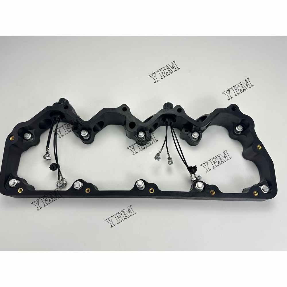 YEM Parts 4142x376 Rocker Arm Bracket for Perkins 1104D-E44T Engine Fit Excavator