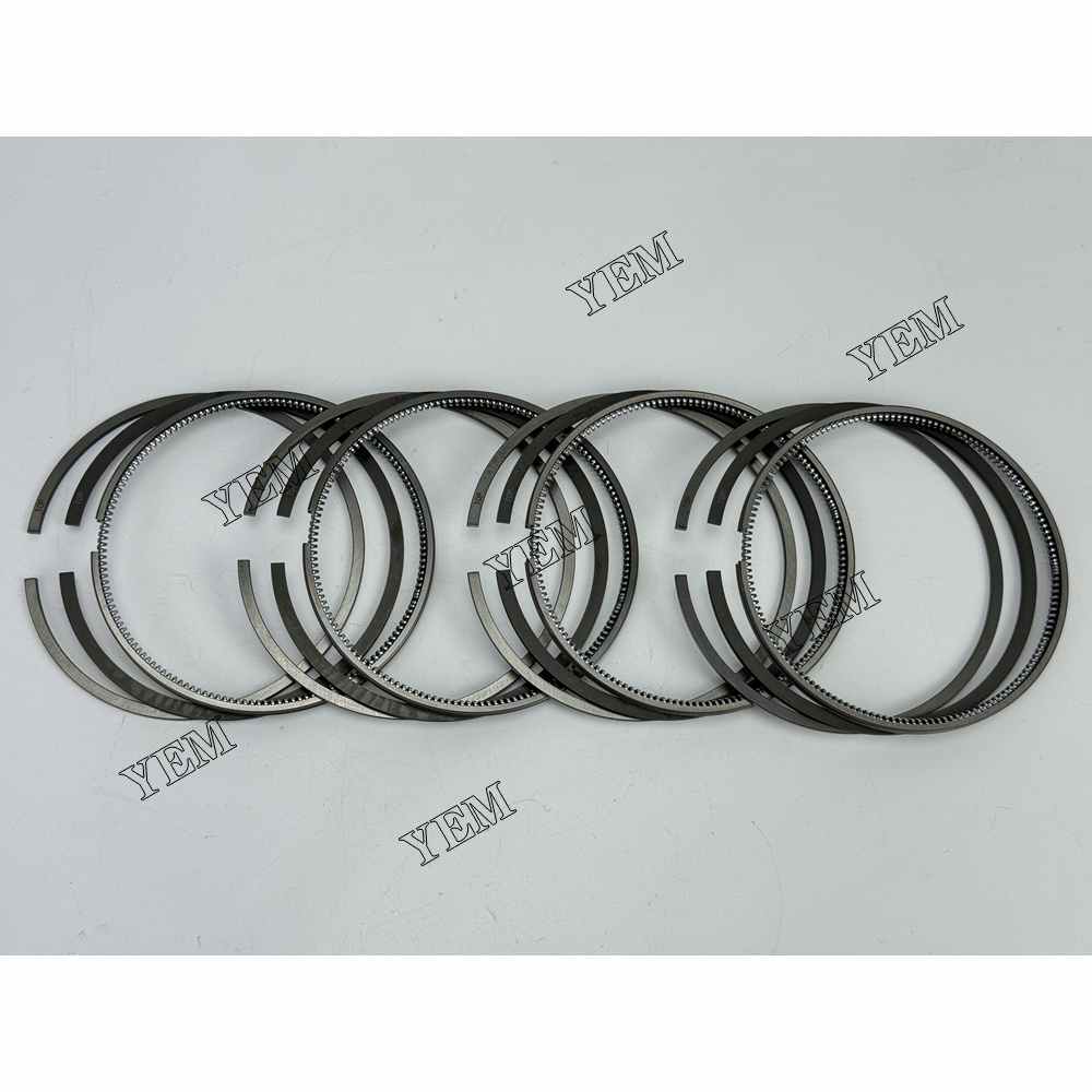 YEM Parts 4PCS Part Number 4181A101 Piston Ring STD Size For Perkins 704-30 Engine