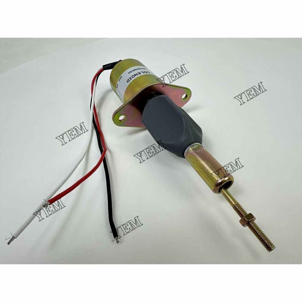 YEM Parts 1821020C91 Solenoid Valve 24V for Perkins 1300 Engine For Perkins
