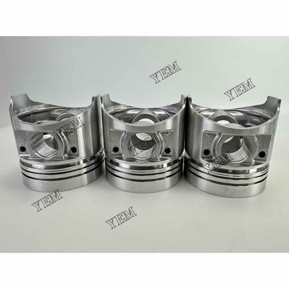 YEM Parts 3PCS For Shibaura Pistons STD N843 Engine Spare Parts Tractor 2035 For Shibaura