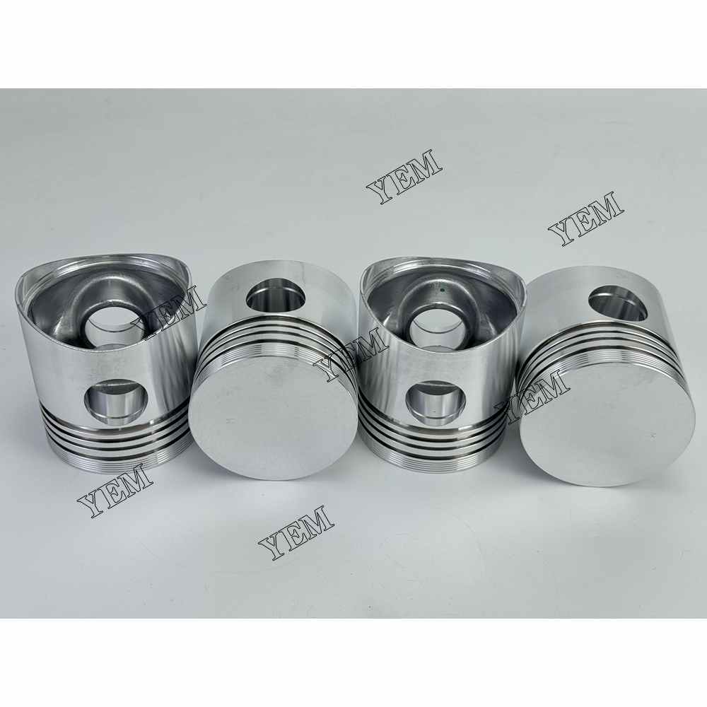 YEM Parts 3PCS For Yanmar Pistons STD 3T84 Engine Spare Parts For Yanmar