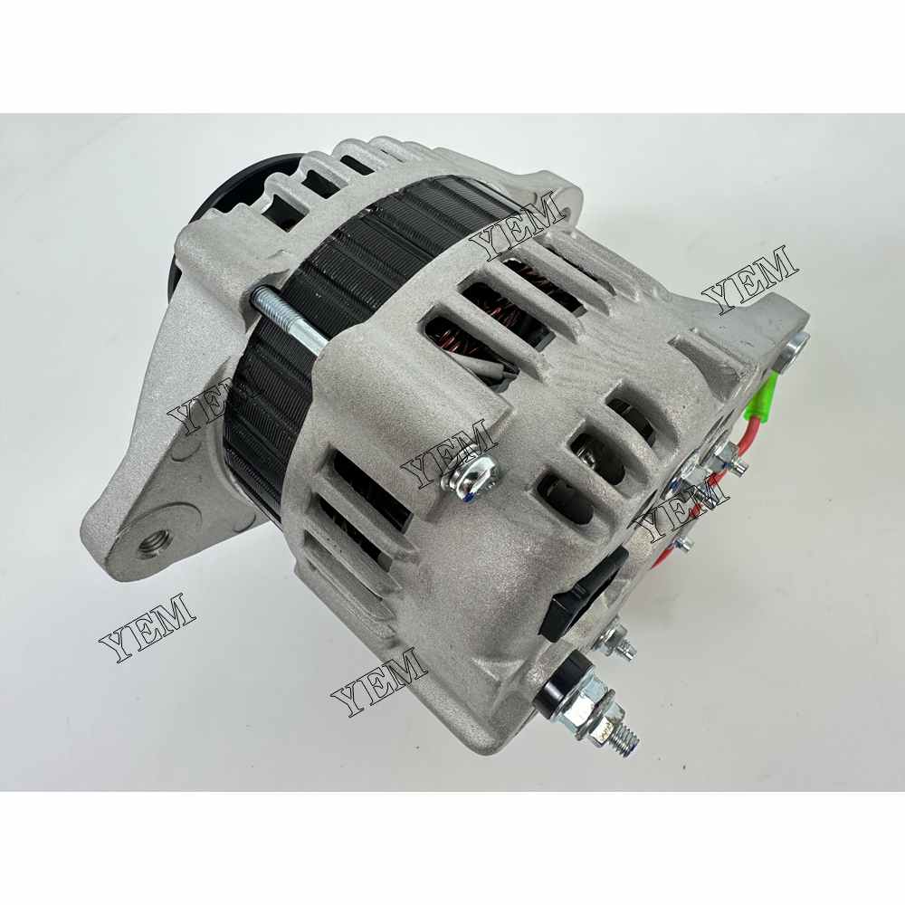 YEM Parts 4D84-2 Alternator 12V 50A 119836-77200 For Yanmar Engine For Yanmar