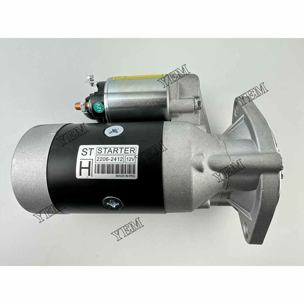 YEM Parts 4D84-2 Starter Motor 12V 15T 129400-77011 For Yanmar Engine For Yanmar