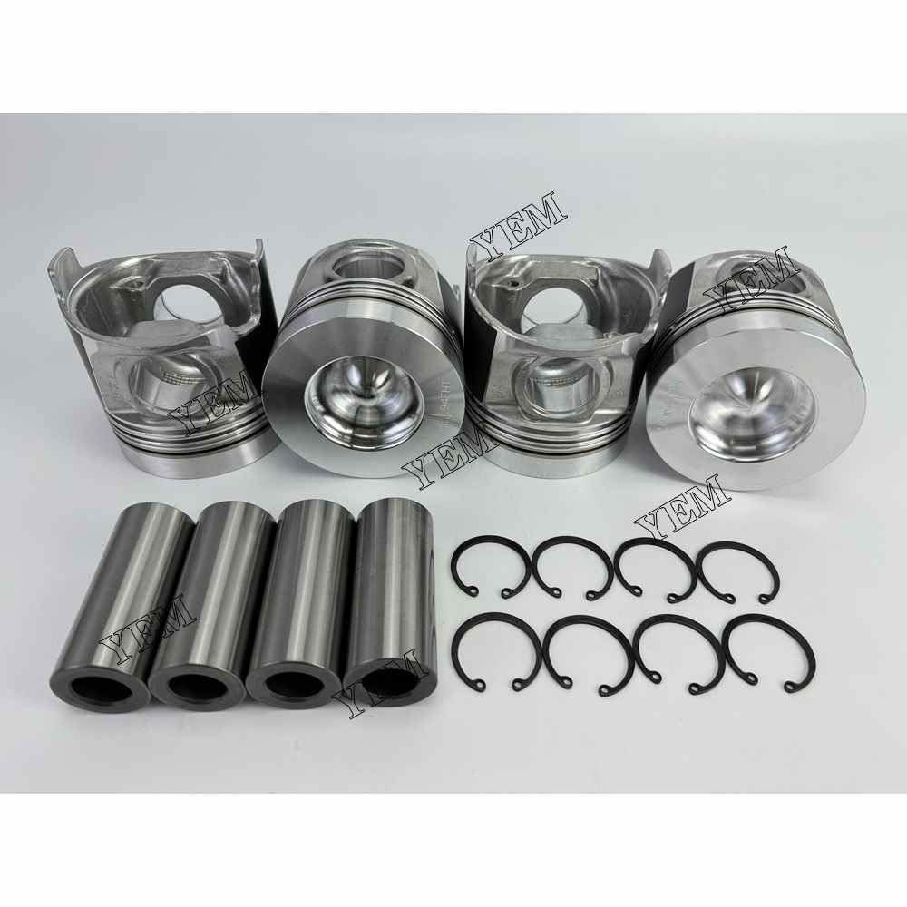 YEM Parts 4PCS For Yanmar Pistons STD 4TNV94 Engine Spare Parts AF650 tractor For Yanmar