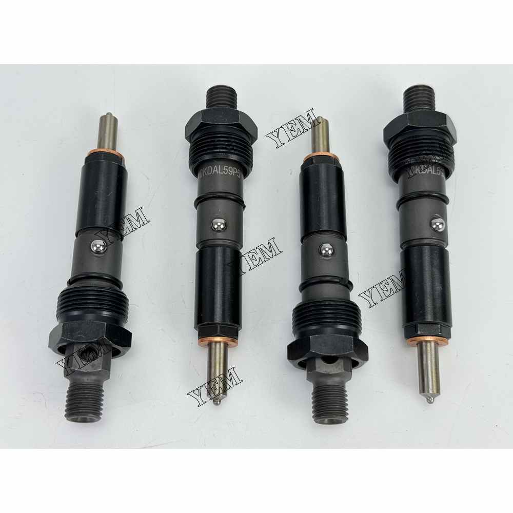 YEM Parts 4PCS Part Number 5342352 Fuel Injector For Komatsu 4D102 Engine
