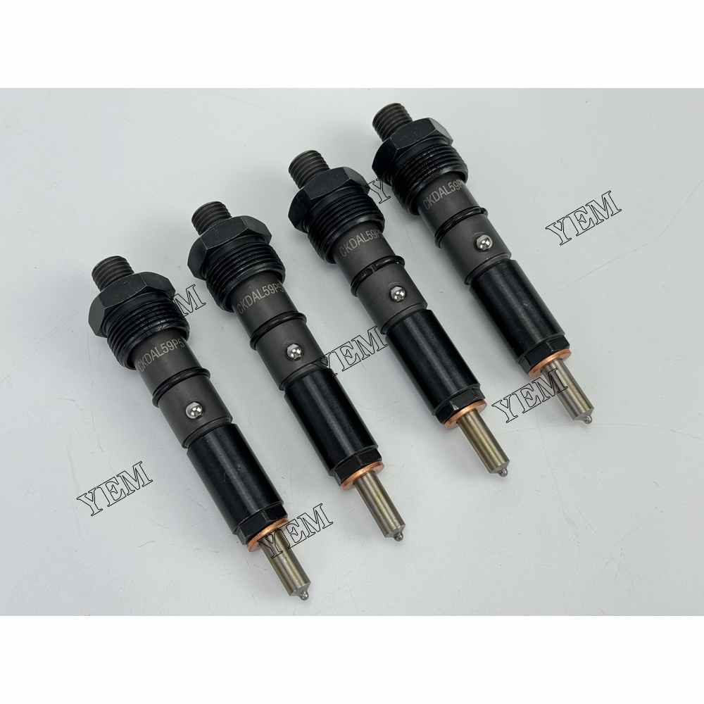 YEM Parts 4PCS Part Number 5342352 Fuel Injector For Komatsu 4D102 Engine For Komatsu