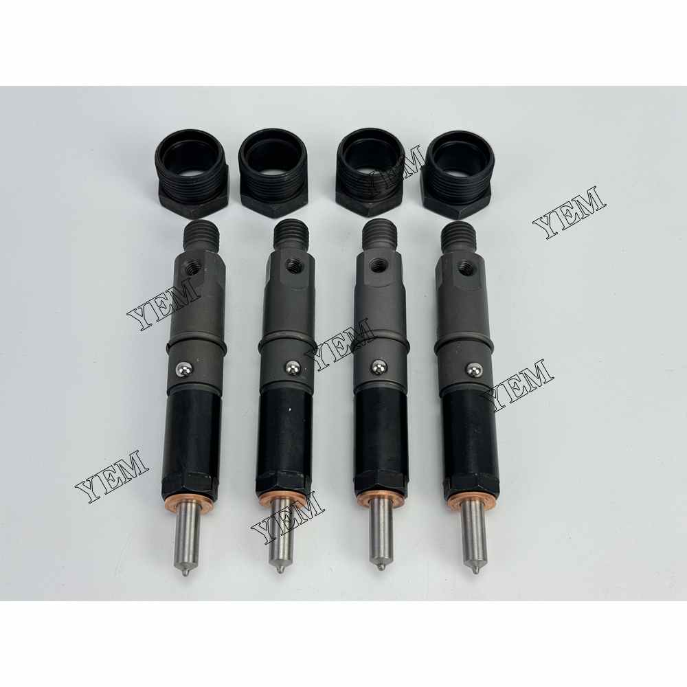 YEM Parts 4PCS Part Number KDAL59P5 Fuel Injector For Cummins 4BT Engine For Cummins