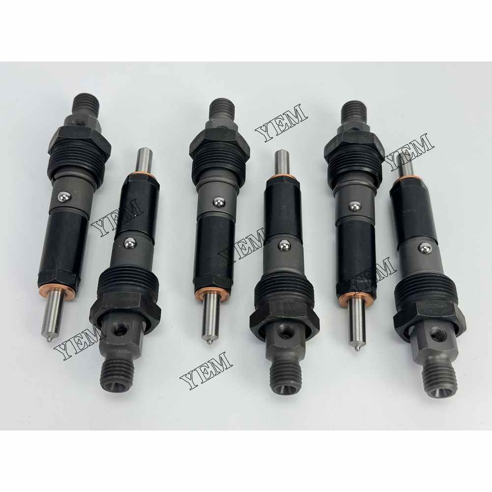 YEM Parts 6PCS Part Number KDAL59P5 Fuel Injector For Cummins 6BT Engine For Cummins