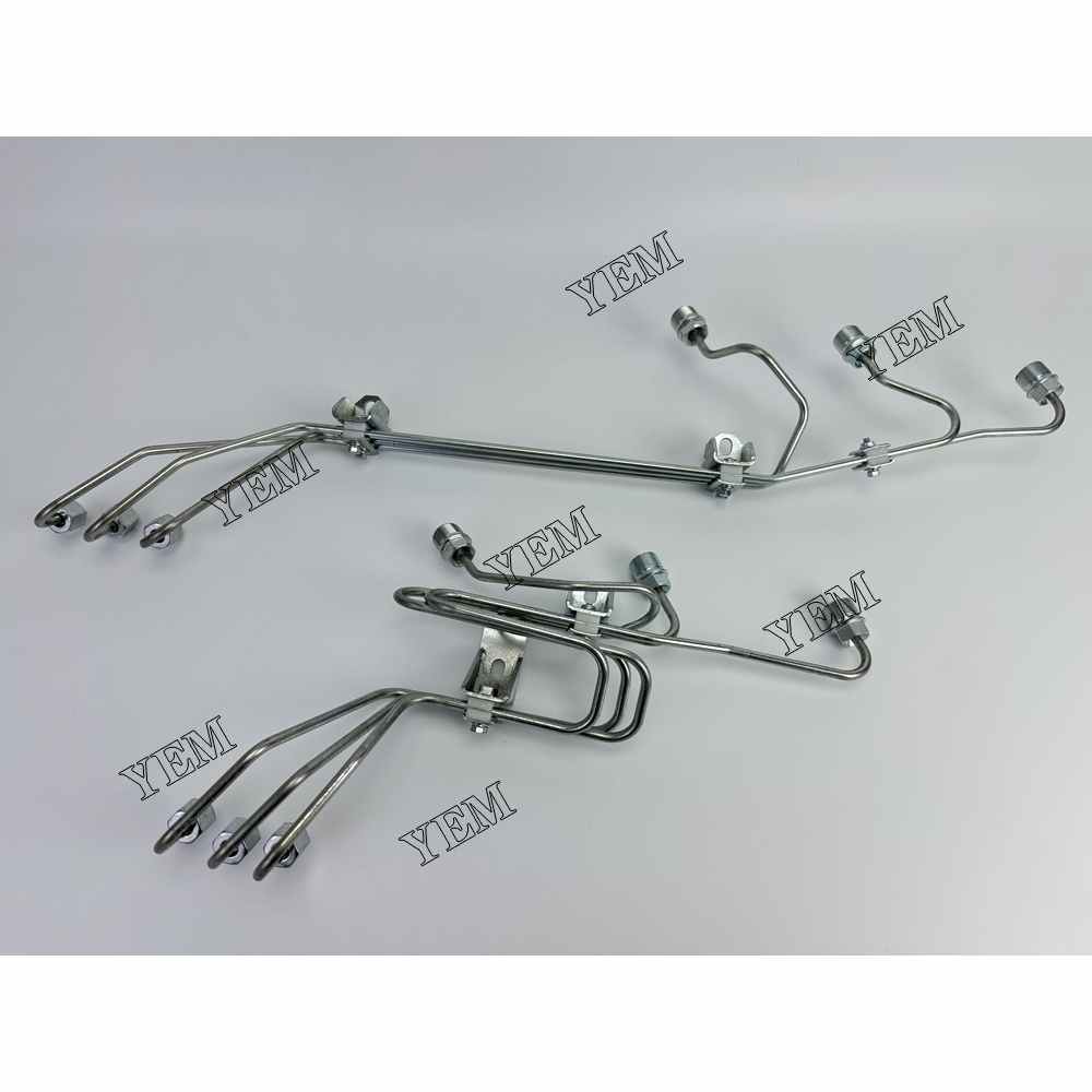 YEM Parts 6PCS Part Number 3976433 3976434 Fuel Pipe For Cummins 6L Engine For Cummins