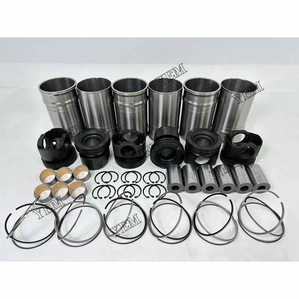 YEM Parts high quality QSG12 Cylinder Liner Kit For Cummins QSG12 Truck Engine For Cummins