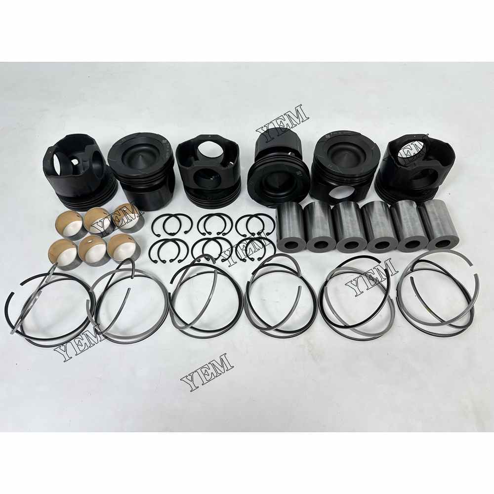YEM Parts For Cummins Piston and Ring set QSG12 Engine Spare Parts For Cummins