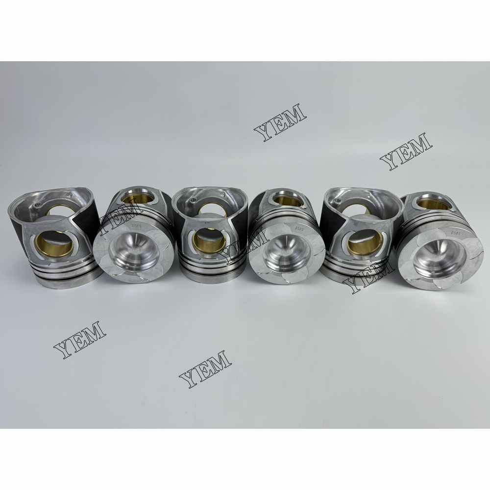 YEM Parts For Doosan Pistons STD DL08 Engine Spare Parts DX 300 N LC excavator