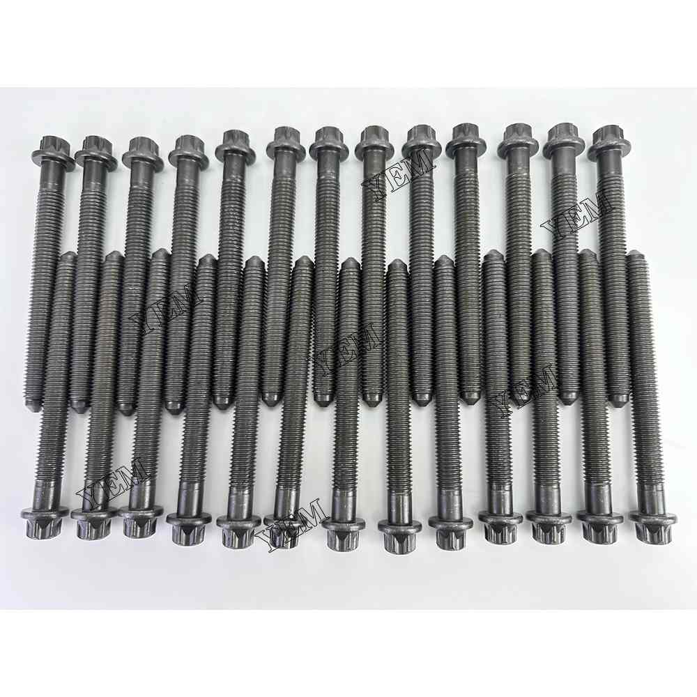 YEM Parts 26 PC For Volvo Head Bolt Set D7D Engine Spare Parts