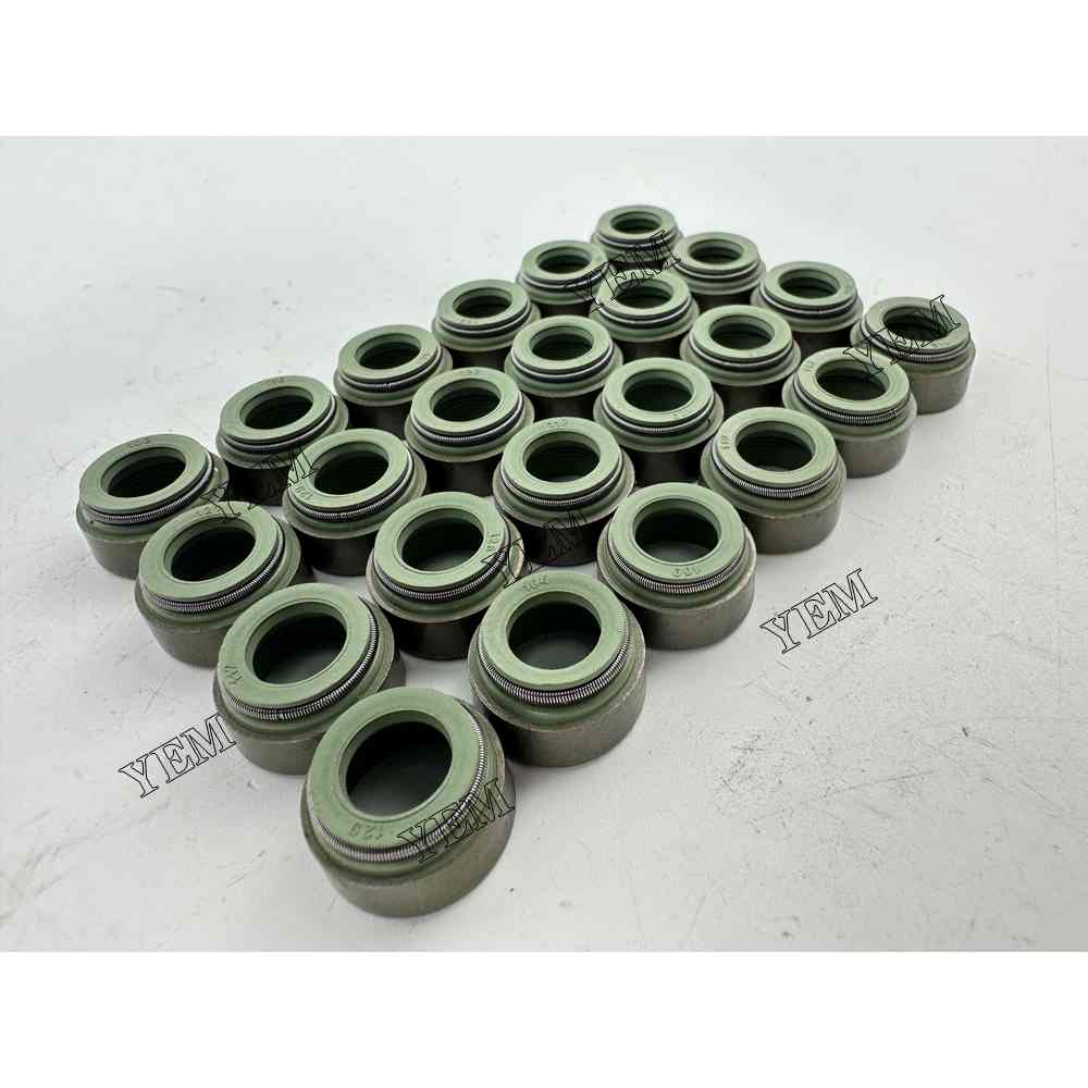 YEM Parts 24 PC For Caterpillar Valve Oil Seal C18 Engine Spare Parts For Caterpillar