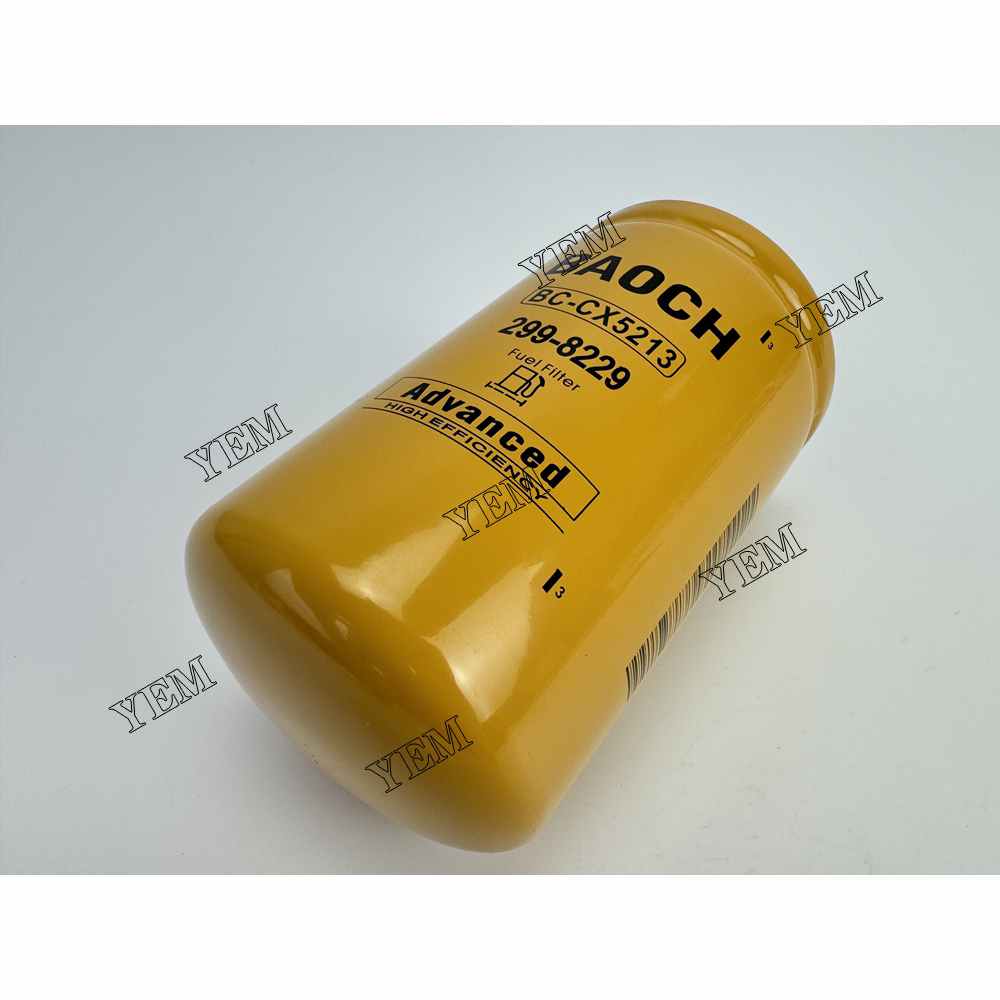 YEM Parts Part Number 299-8229 Fuel Filter For Caterpillar C4.4 Engine For Caterpillar