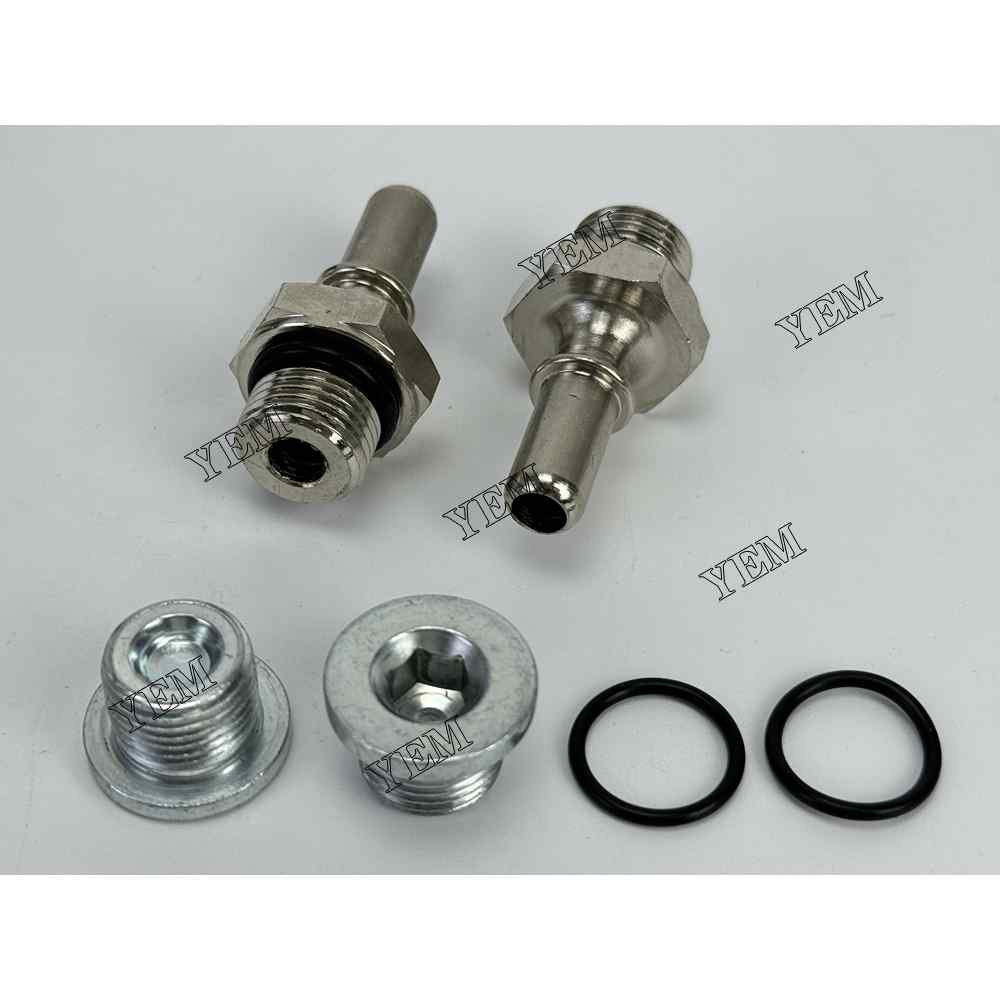 YEM Parts 318-8064 2656F853 Fuel Filter Assembly for Caterpillar C6.6 Fit Pipe Layer For Caterpillar