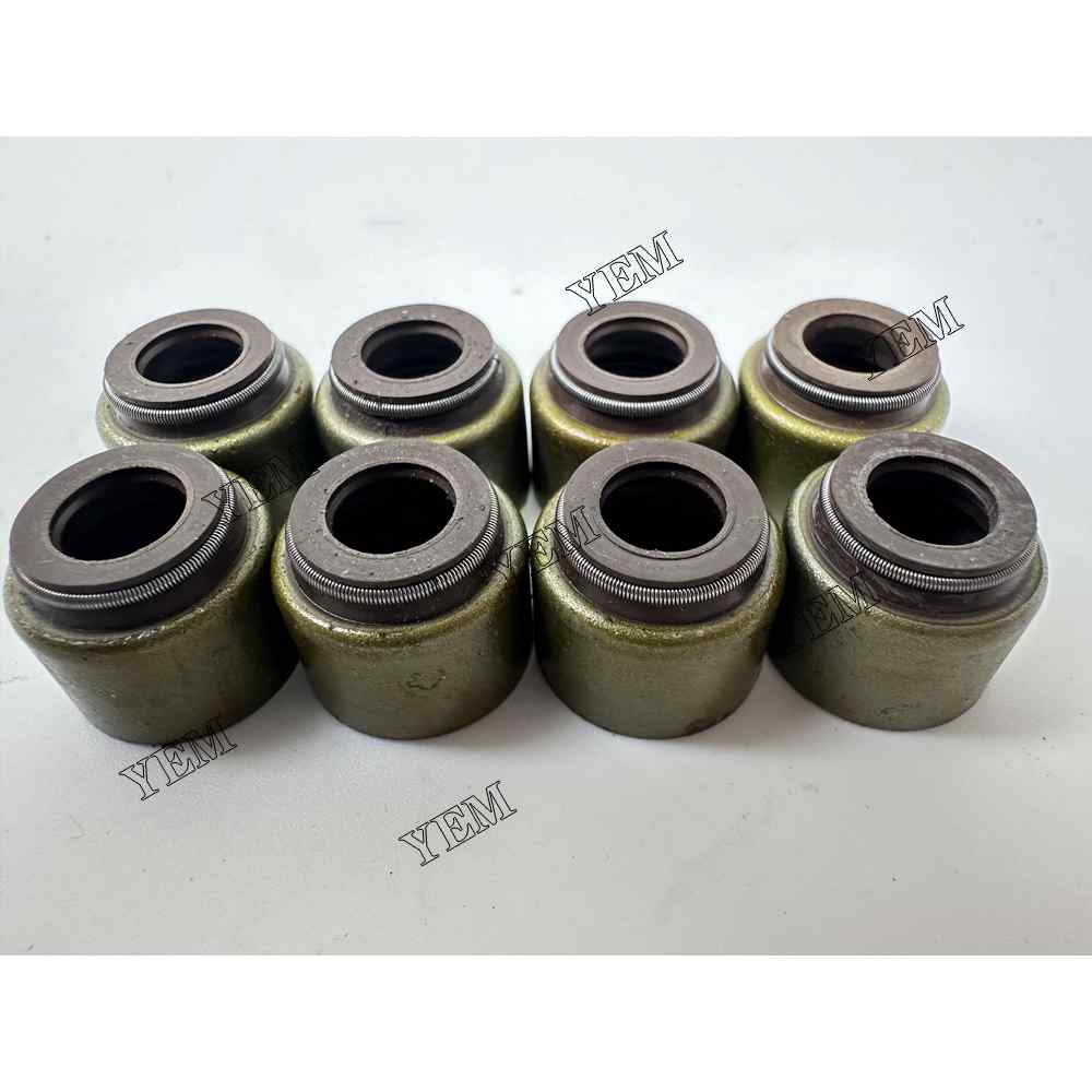 YEM Parts 8PCS For YunNei Valve Oil Seal YN38 Engine Spare Parts