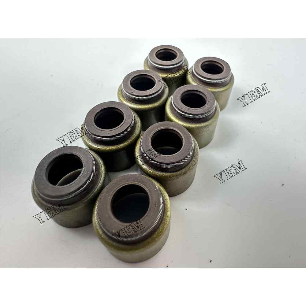 YEM Parts 8PCS For YunNei Valve Oil Seal YN38 Engine Spare Parts For Yunnei Power