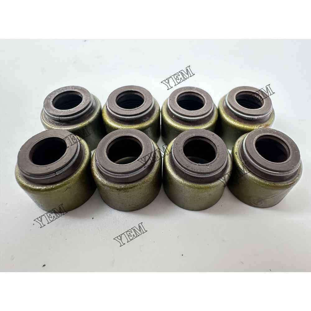 YEM Parts 8PCS For YunNei Valve Oil Seal YN38 Engine Spare Parts For Yunnei Power