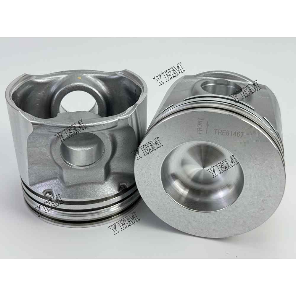 YEM Parts 3PCS Part Number RE61467 Pistons STD For John Deere 3029 Engine