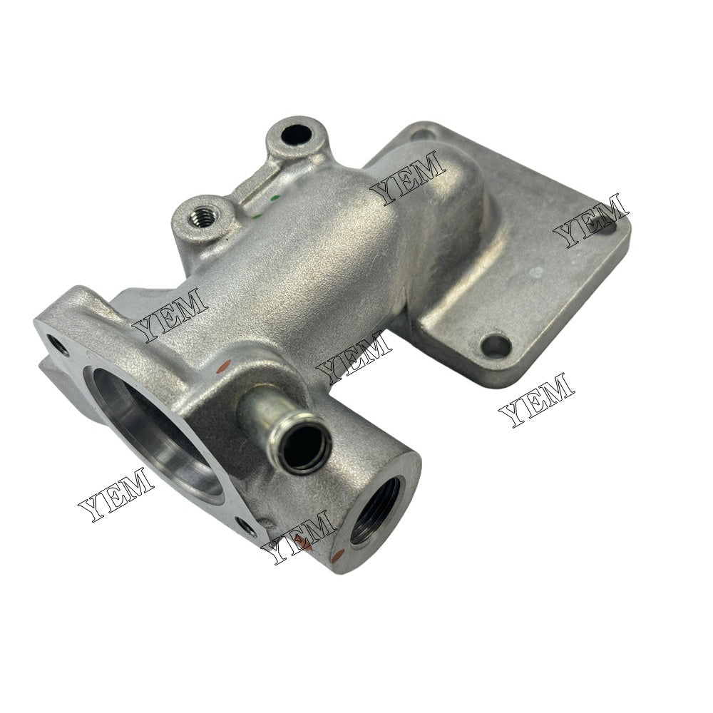 YEM Parts 19005-72700 Water Flange Base for Kubota D1105 Engine Fit Bobcat Harvester