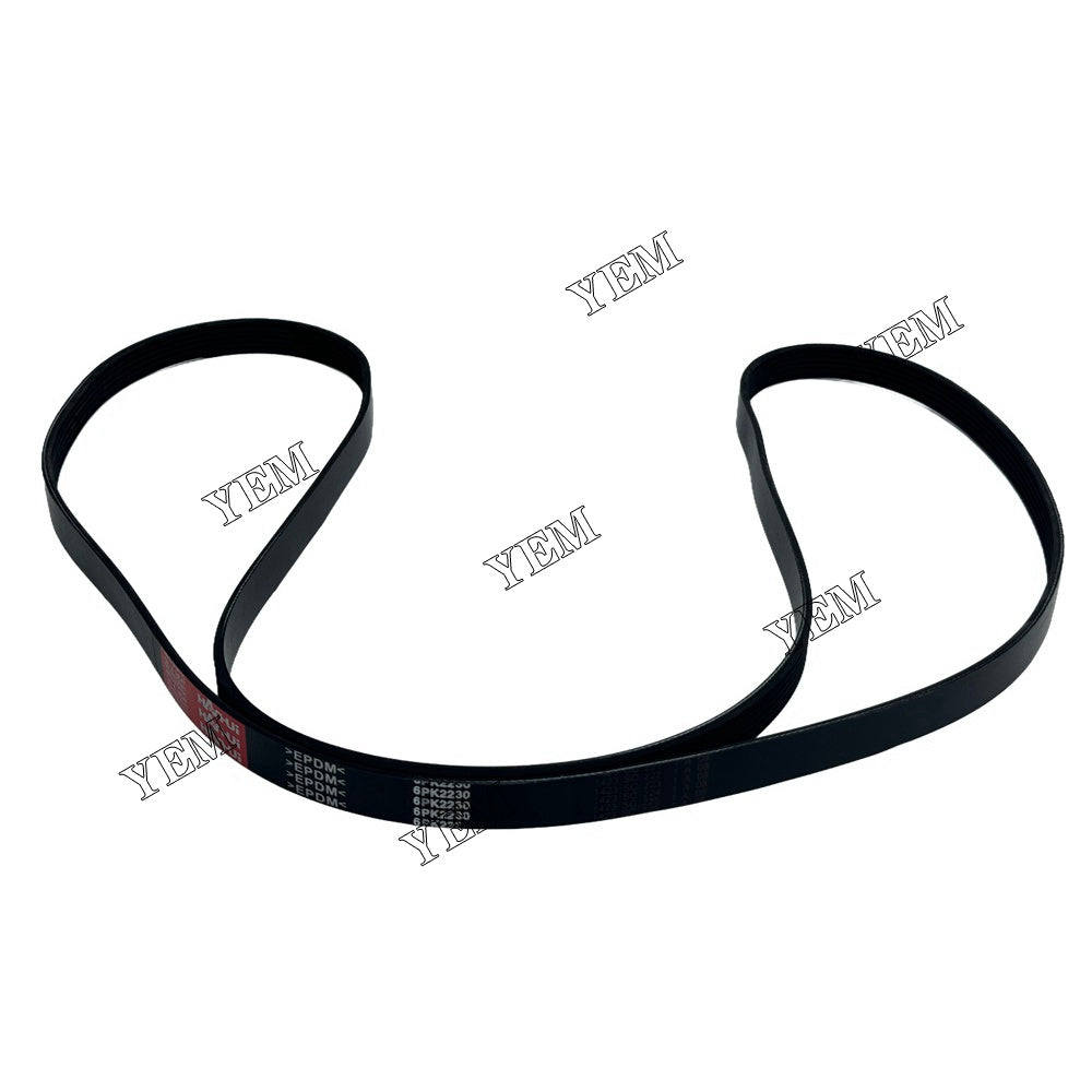 YEM Parts 3P903-15780 3C903-15780 Fan Belt for Kubota V1505 Fit Bobcat Backhoe Loader