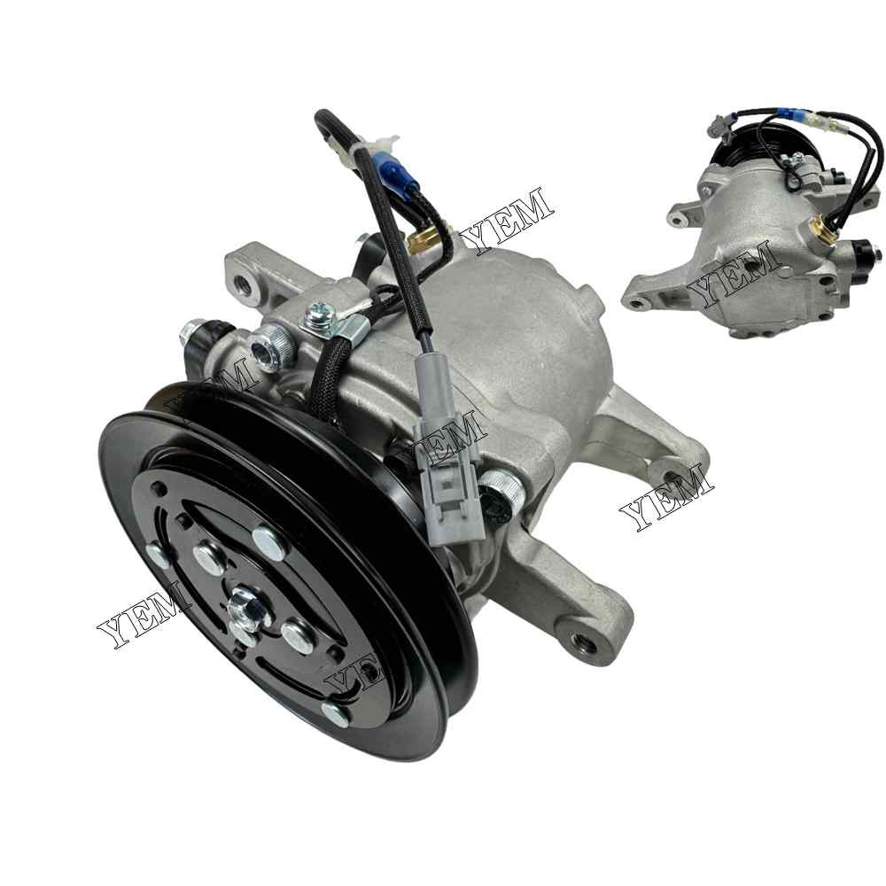 YEM Parts 447260-5351 Air Compressor for Kubota KX121 KX121-3 Engine For Kubota