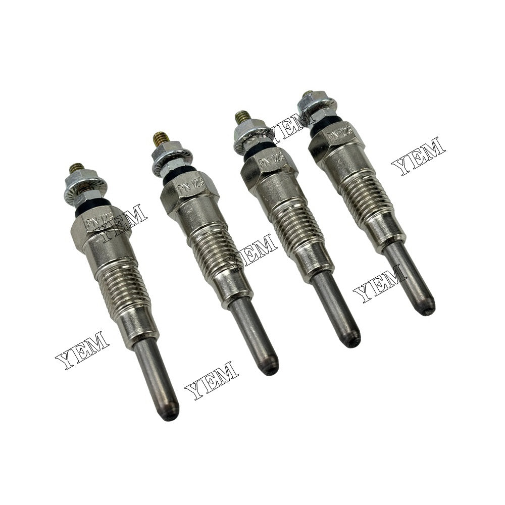 YEM Parts 4PCS For Nissan Glow Plug SD25 Engine EGH 02 F 30 U diesel forklift