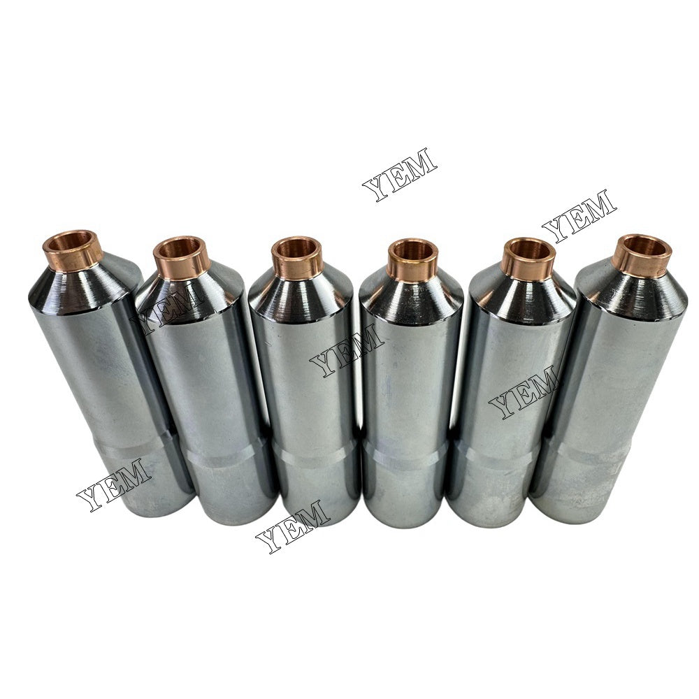 YEM Parts 6PCS Part Number 11176-1080 Fuel Injector Nozzle sleeve For Hino EP100 Engine