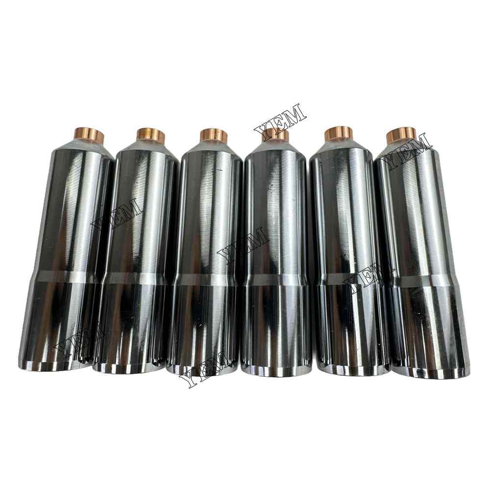 YEM Parts 6PCS Part Number 11176-1080 Fuel Injector Nozzle sleeve For Hino EP100 Engine For Hino