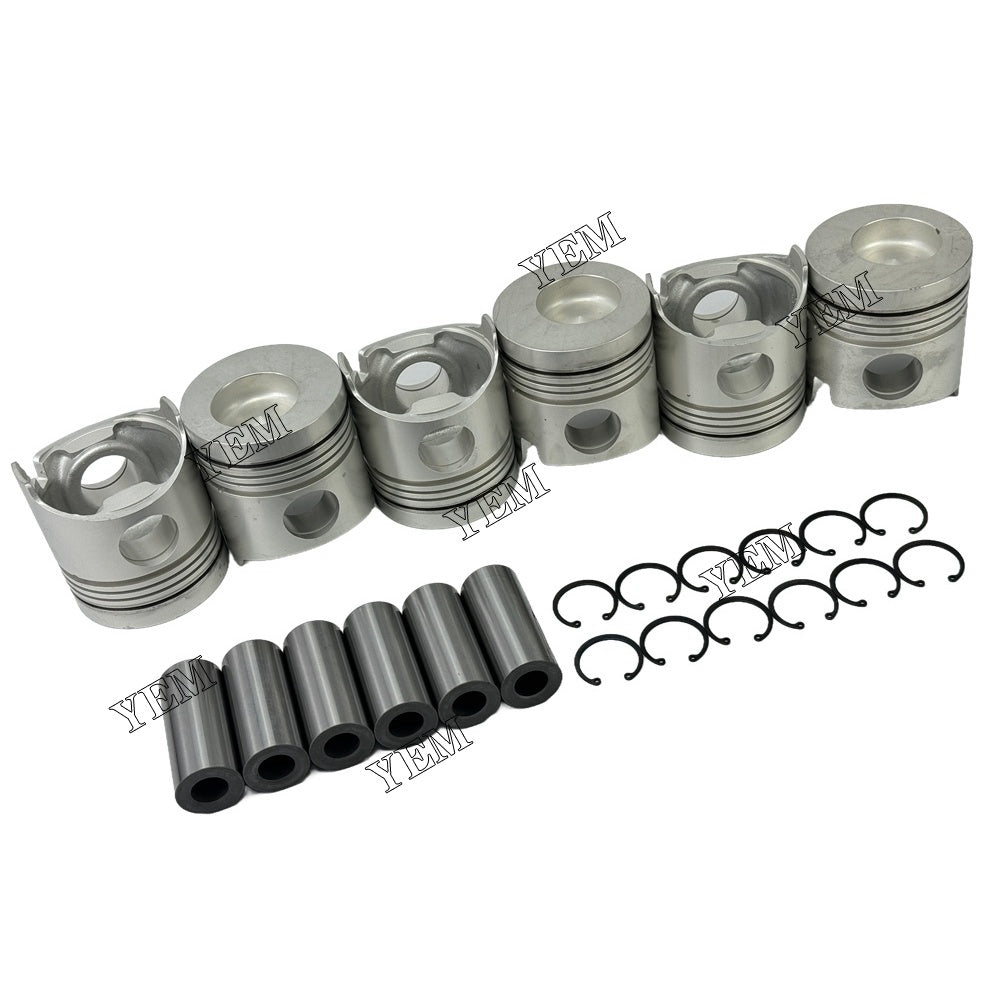 YEM Parts Part Number 13216-2010 13216-2120 Pistons STD For Hino H06C Engine