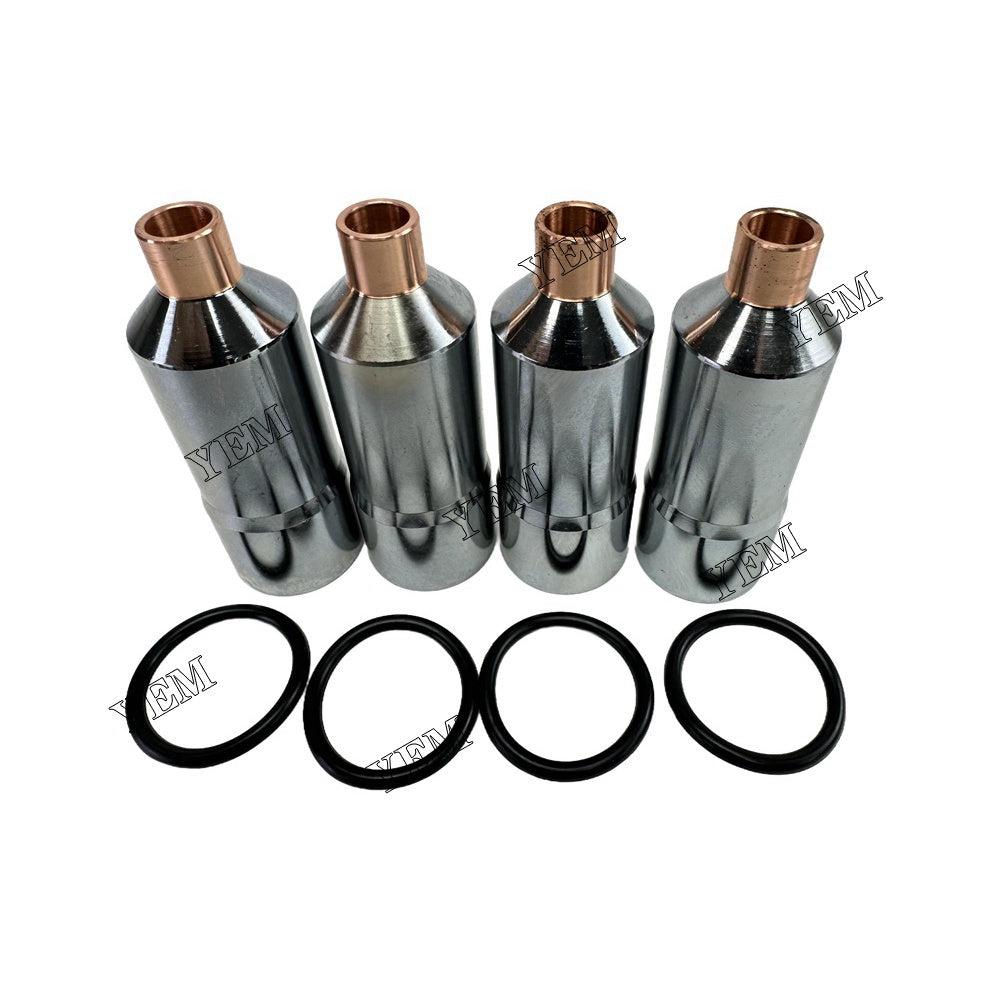 YEM Parts 4PCS Part Number 11176-1190 Fuel Injector Nozzle sleeve For Hino J05E Engine