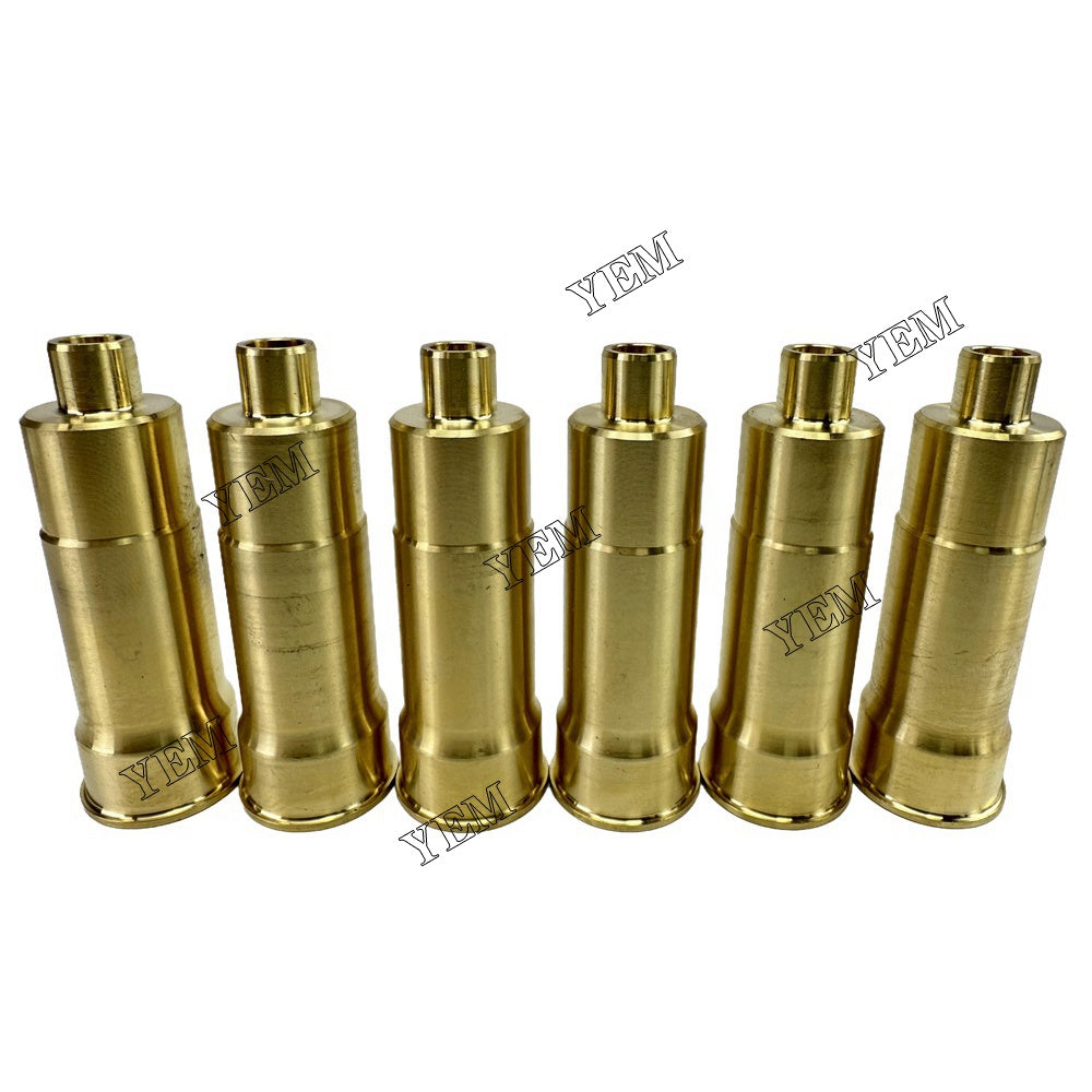 YEM Parts 6PCS For Mitsubishi Fuel Injector Nozzle sleeve 6D14 Engine Spare Parts For Mitsubishi