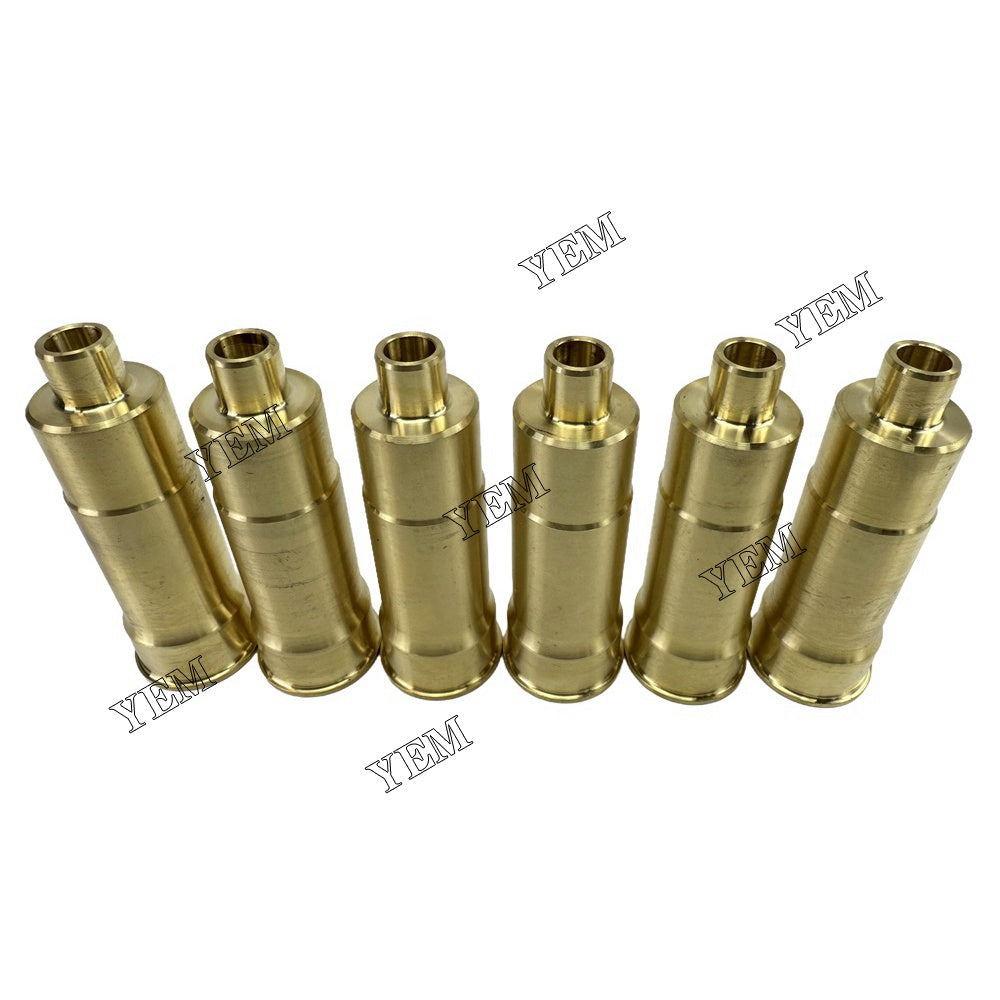 YEM Parts 6PCS For Mitsubishi Fuel Injector Nozzle sleeve 6D16 Engine Spare Parts For Mitsubishi