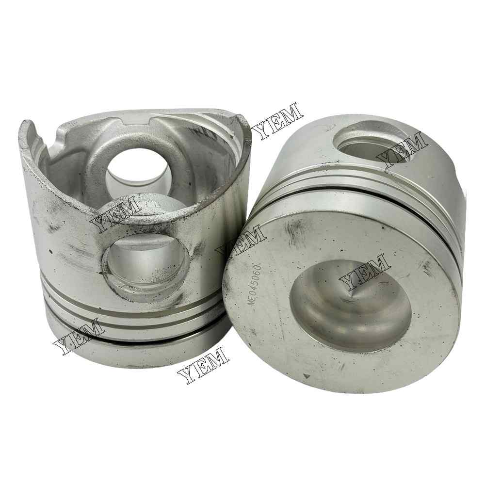 YEM Parts ME045060 Pistons STD For Mitsubishi 6D16 Engine Hidromek HMK 300 LC excavator For Mitsubishi