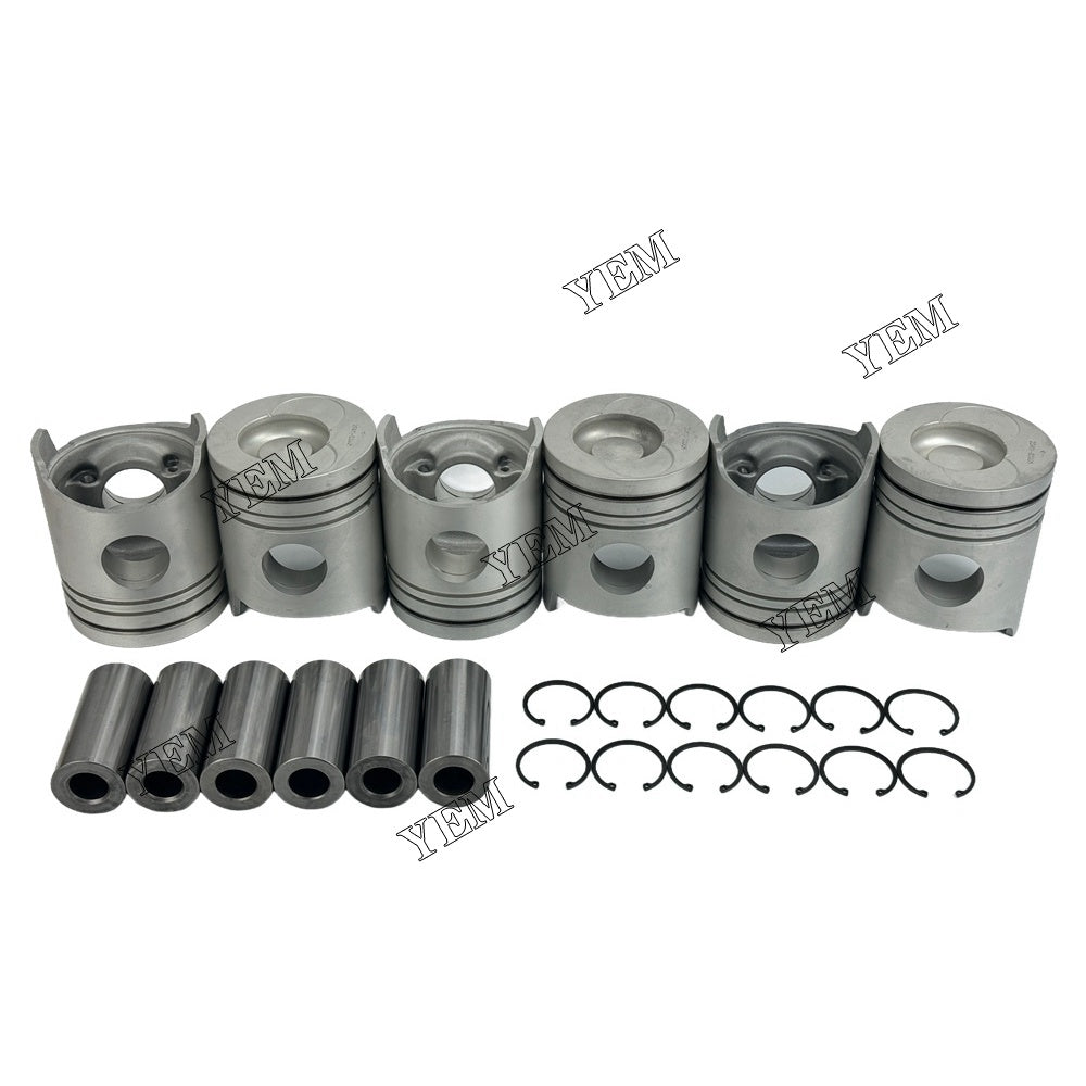 YEM Parts Part Number 23411-83005 Pistons STD For Mitsubishi 6D22 Engine For Mitsubishi