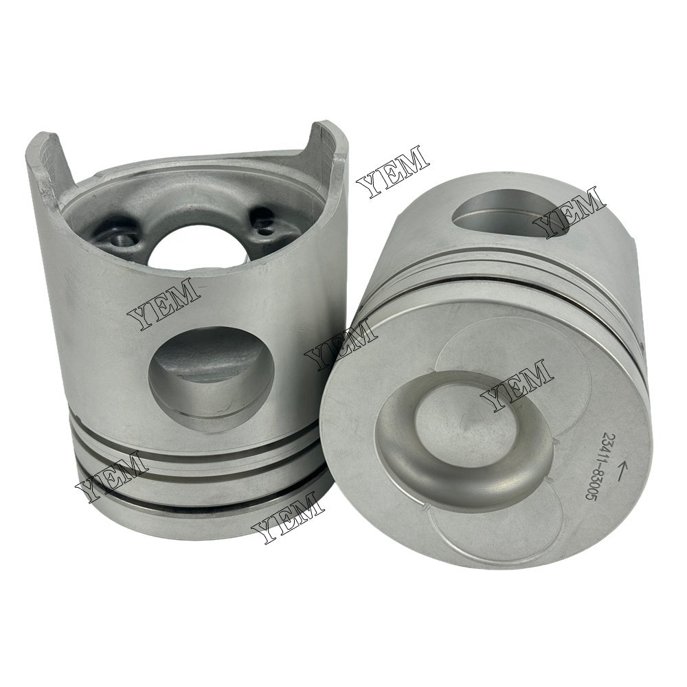 YEM Parts Part Number 23411-83005 Pistons STD For Mitsubishi 6D22 Engine For Mitsubishi