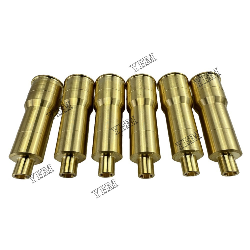 YEM Parts 6PCS For Mitsubishi Fuel Injector Nozzle sleeve 6M70 Engine Spare Parts For Mitsubishi