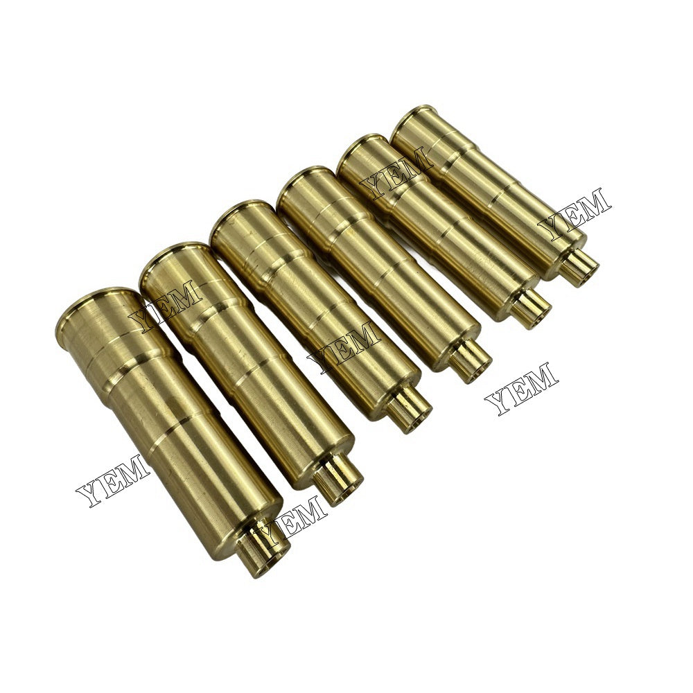 YEM Parts 8PCS For Mitsubishi Fuel Injector Nozzle sleeve 8DC9 Engine Spare Parts For Mitsubishi