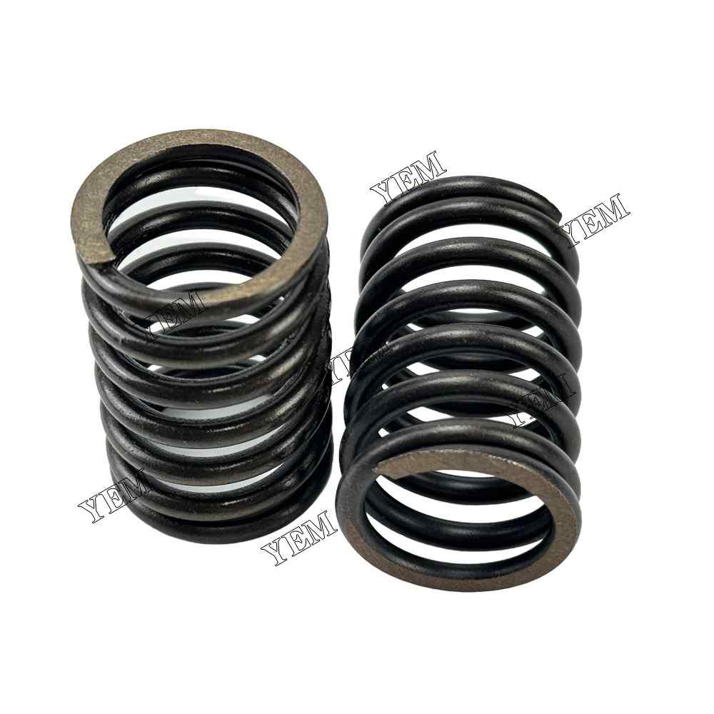 YEM Parts 8PCS For Mitsubishi Valve Spring K4E MT23D Tractor N260 N350 Excavator For Mitsubishi