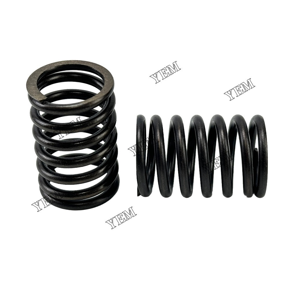 YEM Parts 8PCS For Mitsubishi Valve Spring K4E MT23D Tractor N260 N350 Excavator For Mitsubishi