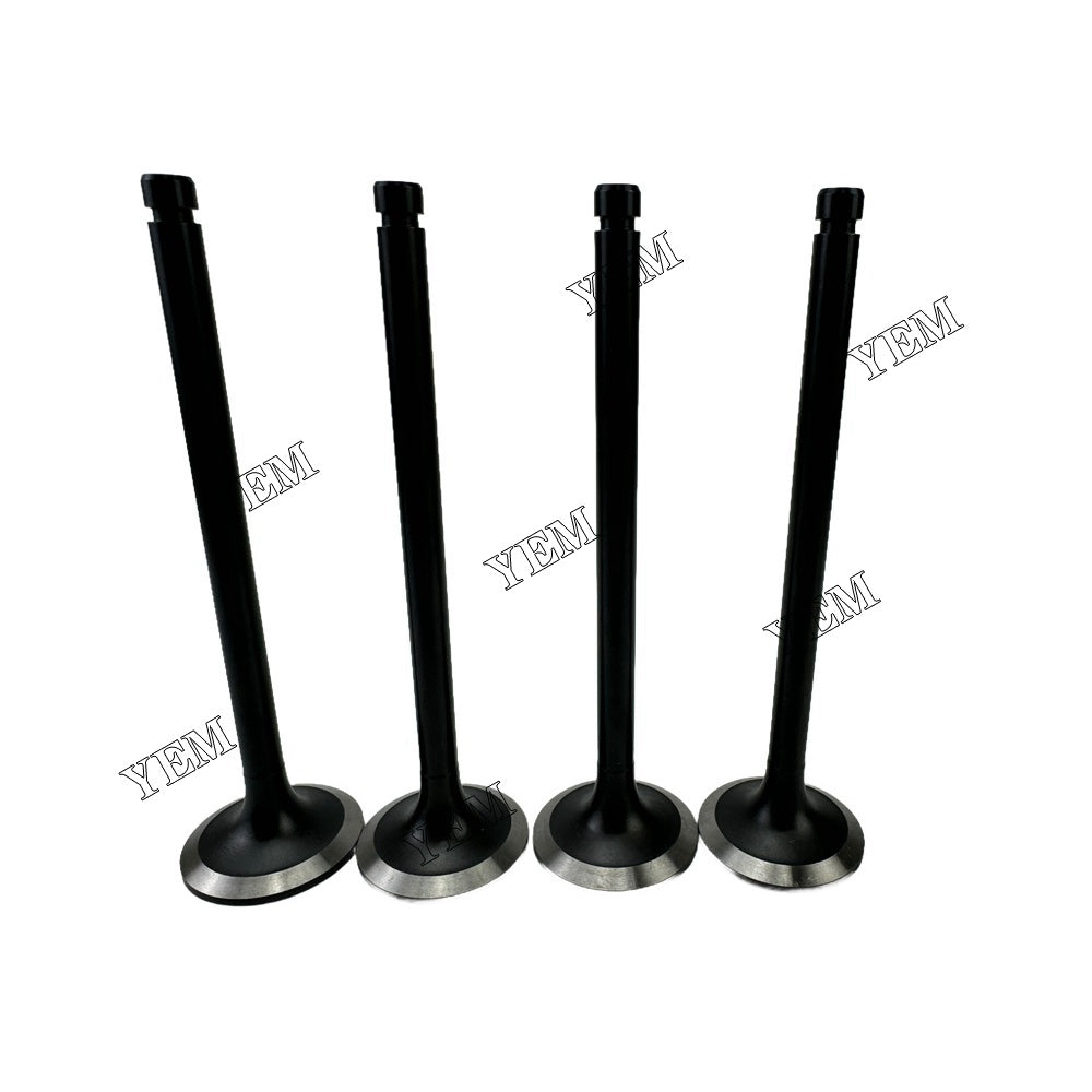 YEM Parts 4PCS For Mitsubishi Exhaust Valve S4K Engine Spare Parts