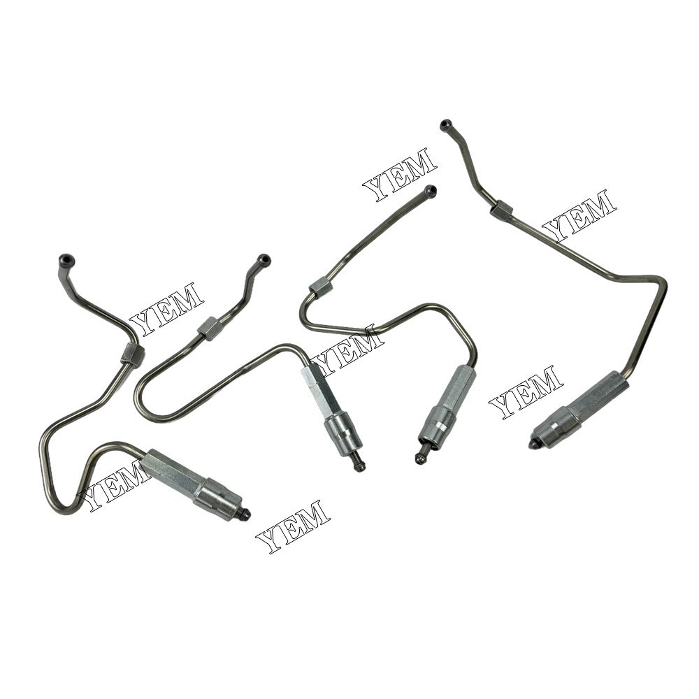 YEM Parts 4PCS 8-97371831-1 8-97373417-1 8-97371834-1 Fuel Pipe For Isuzu 4HK1 Engine
