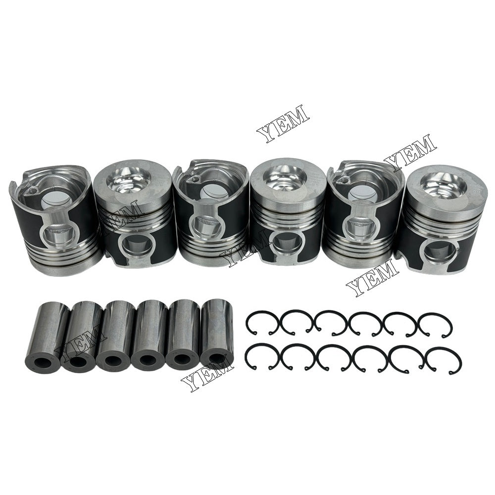YEM Parts Part Number 02236683 Pistons STD For Deutz BF6L913 Engine EWK PL 820 M excavator