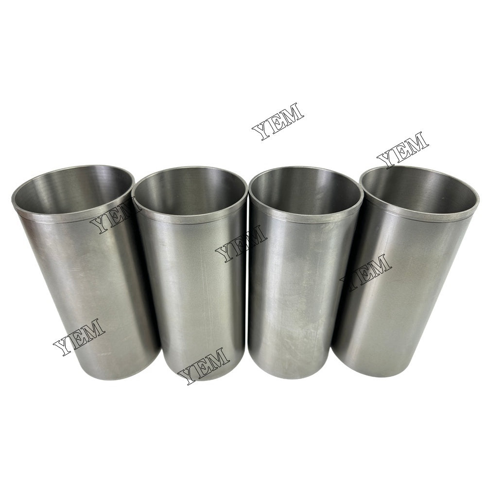 YEM Parts 4PCS For Perkins Cylinder Liner Sleeve 1104 Engine Spare Parts