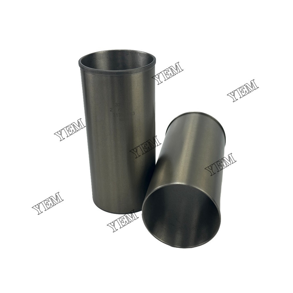 YEM Parts 4PCS Part Number 3135X063 Cylinder Liner Sleeve For Perkins 1104-40T Engine For Perkins